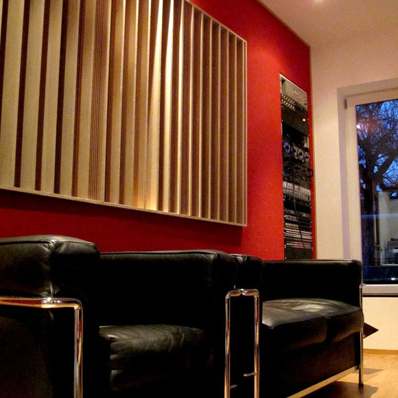Diffractal wall mounted Everything Acoustic.co.uk